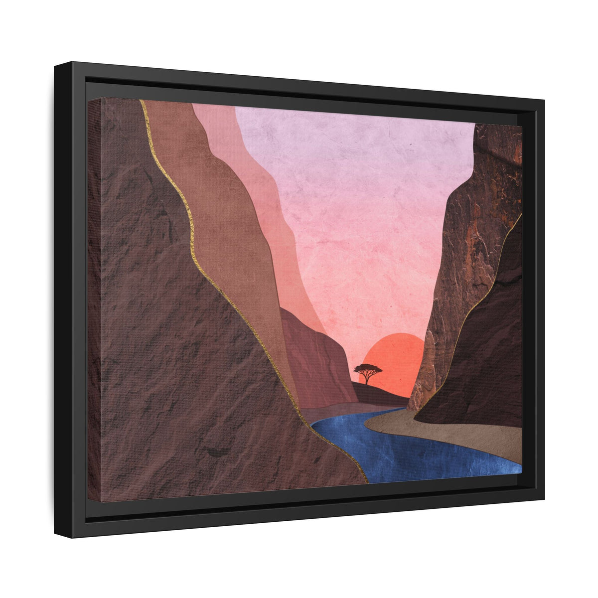 ILANGA 05 – Valley Sunset Canvas Wall Art