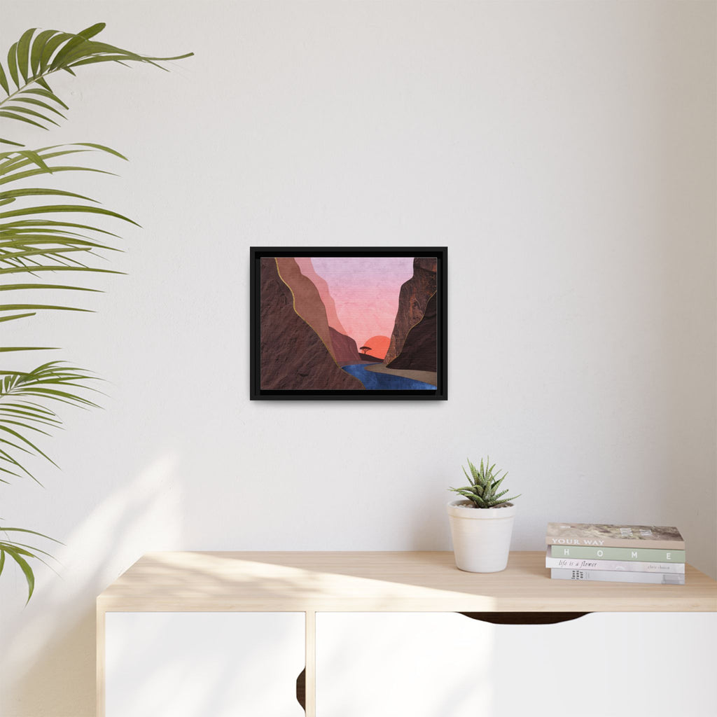ILANGA 05 – Valley Sunset Canvas Wall Art