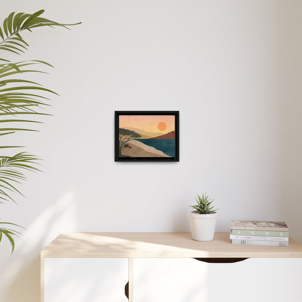 ILANGA 04 – Shoreline Elephant Canvas Wall Art