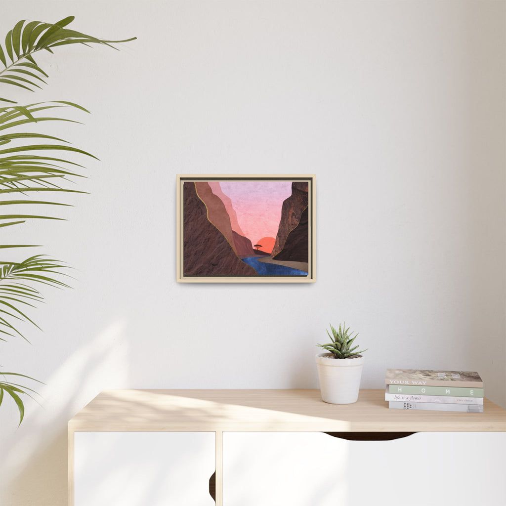 ILANGA 05 – Valley Sunset Canvas Wall Art