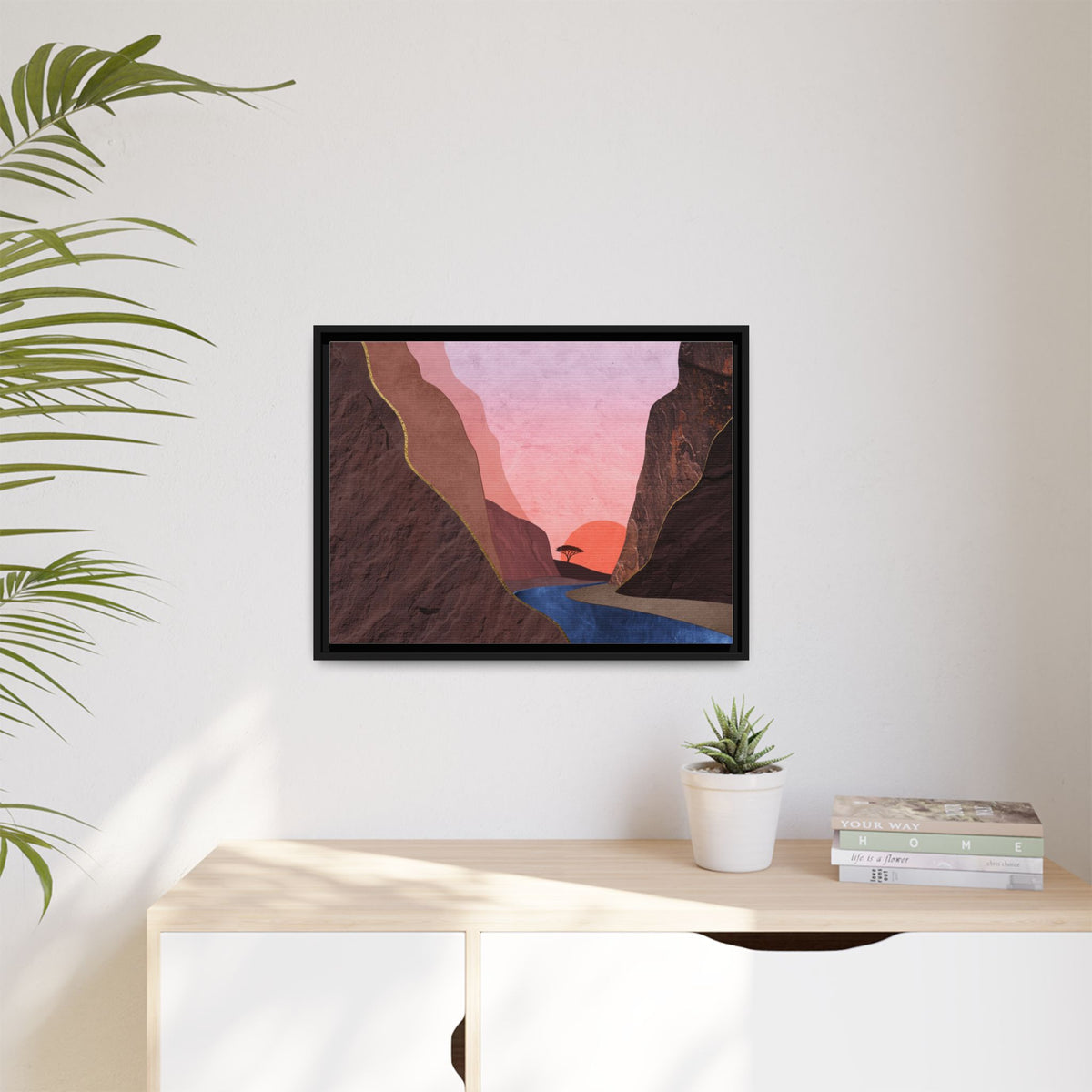ILANGA 05 – Valley Sunset Canvas Wall Art