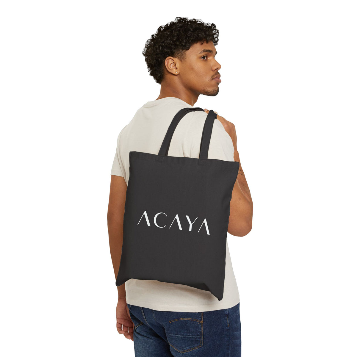 ACAYA Cotton Canvas Tote Bag, alternate view | ACAYA Studio