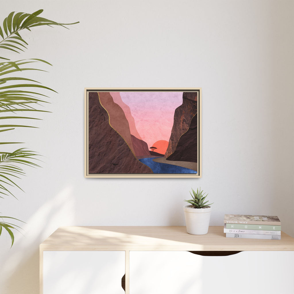 ILANGA 05 – Valley Sunset Canvas Wall Art