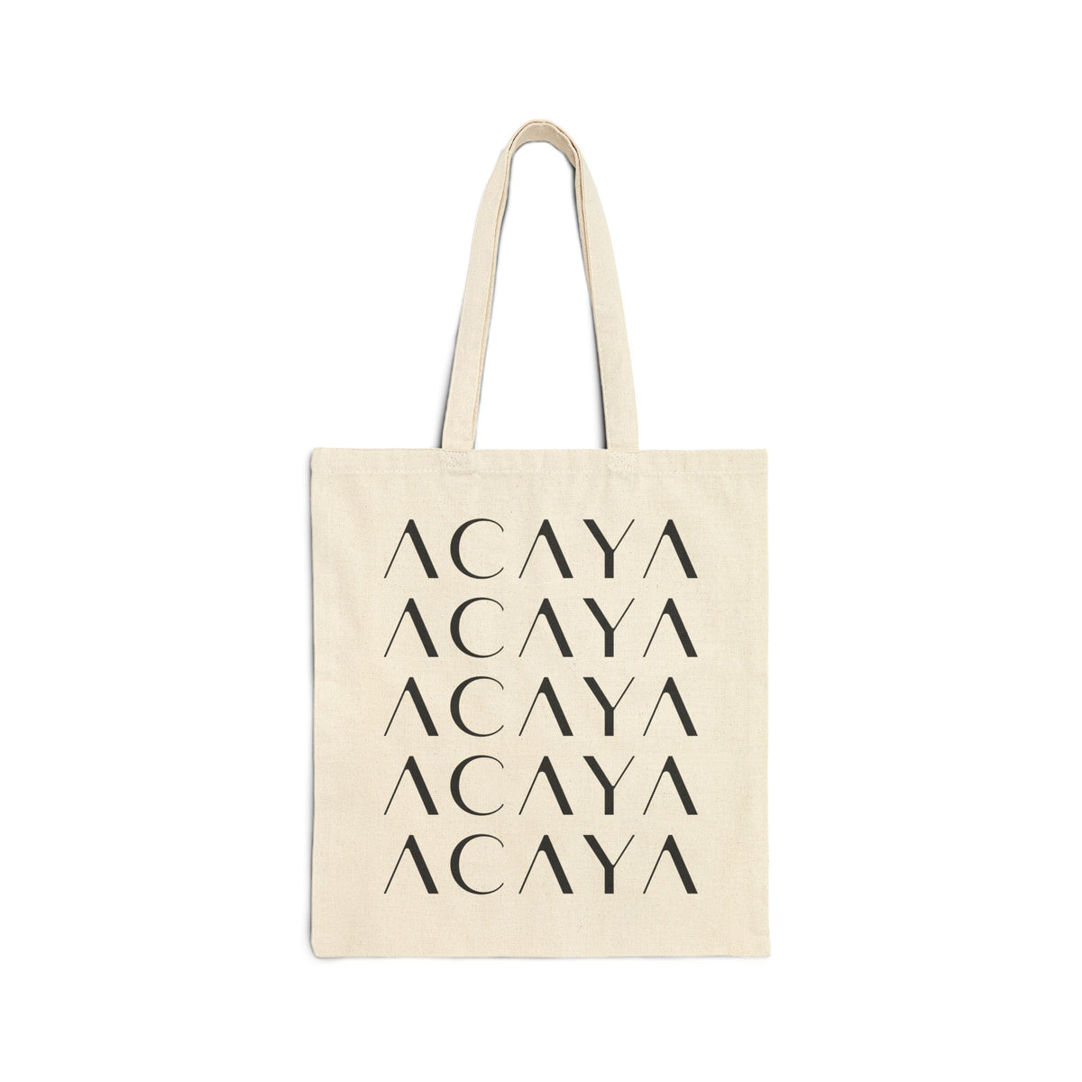 ACAYA Cotton Canvas Tote Bag, alternate view | ACAYA Studio