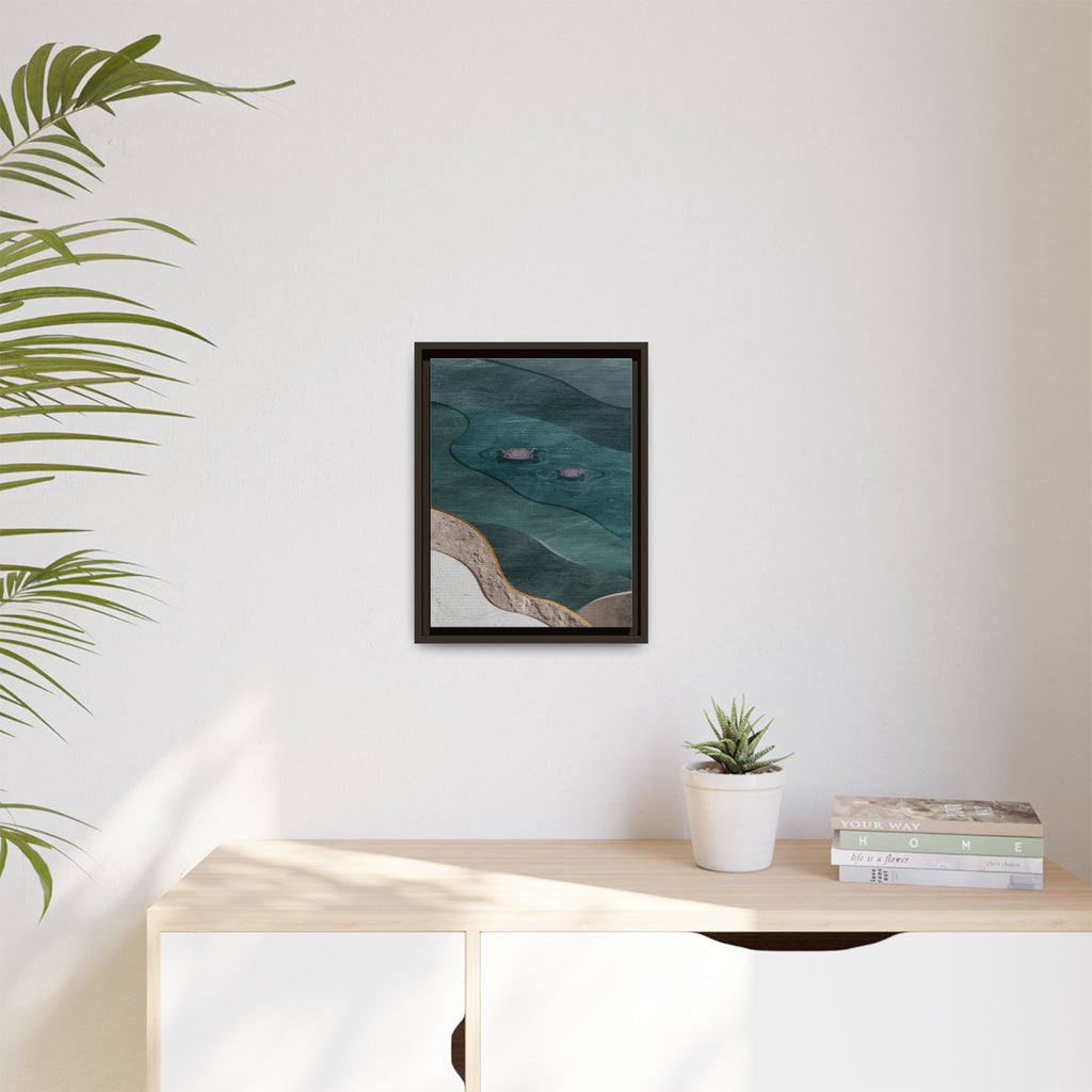 IMVUBU – Hippo Canvas Wall Art