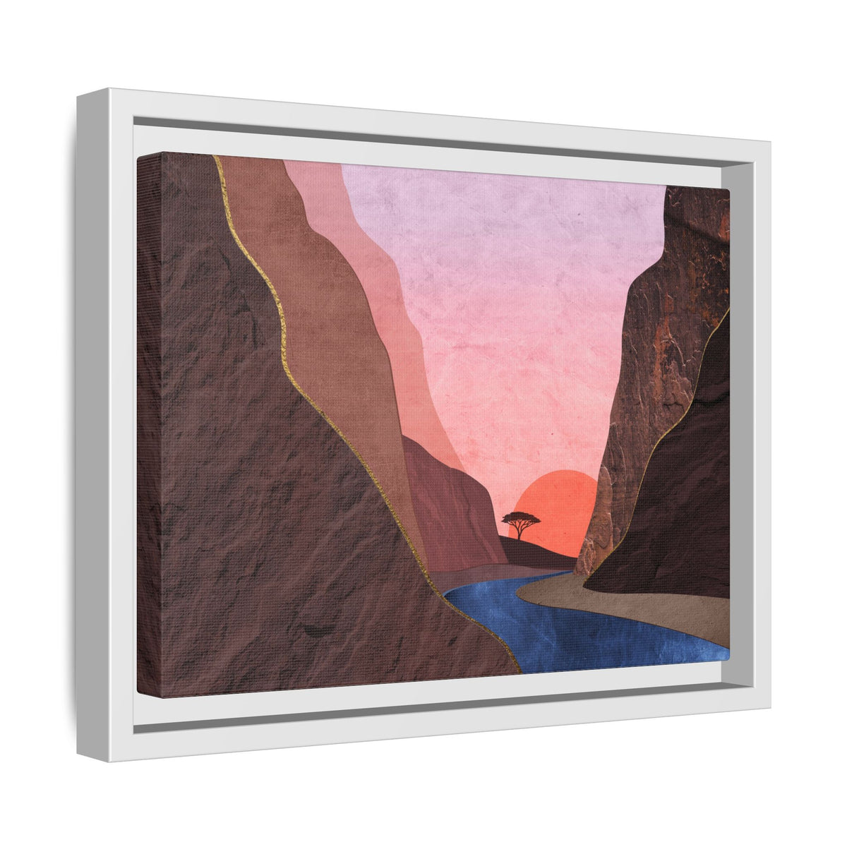 ILANGA 05 – Valley Sunset Canvas Wall Art
