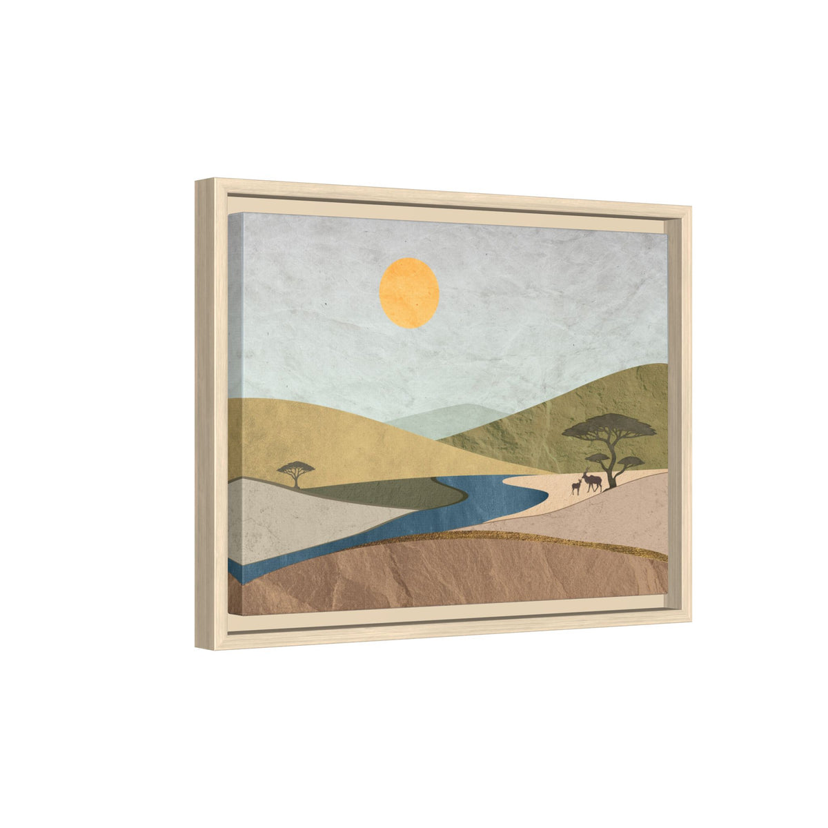 ILANGA 02 – Riverbed Antelope Canvas Wall Art