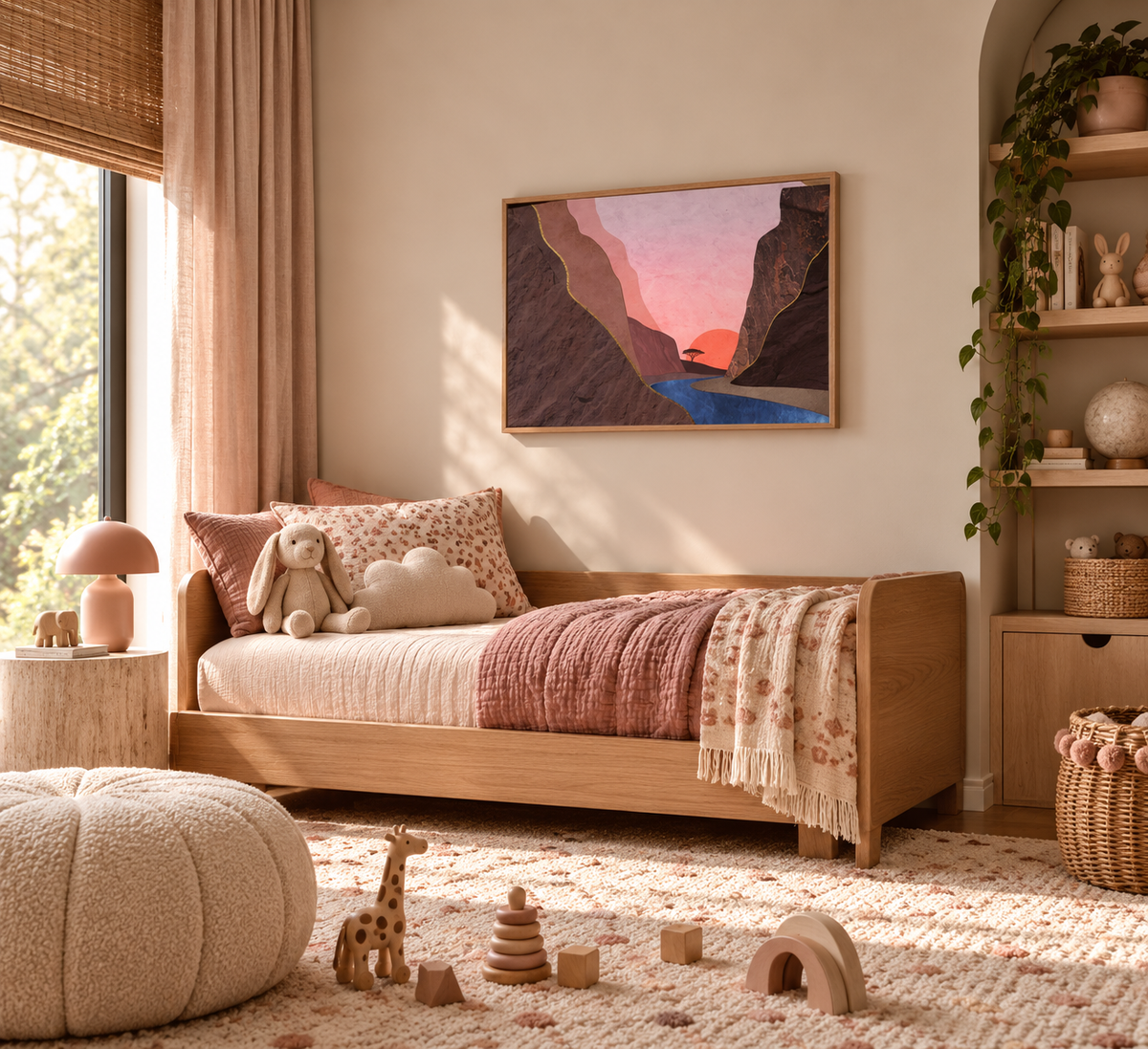 ILANGA 05 – Valley Sunset Canvas Wall Art