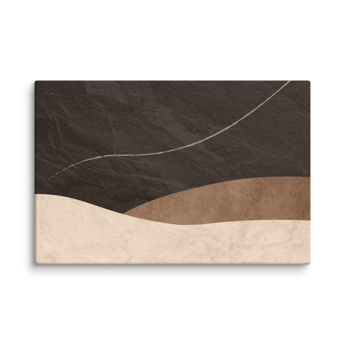 LITHIC 09 landscape canvas print, 16×24 on the wall | ACAYA Studio