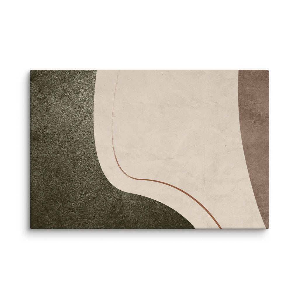 LITHIC 07 landscape canvas print, 24×36 on the wall | ACAYA Studio