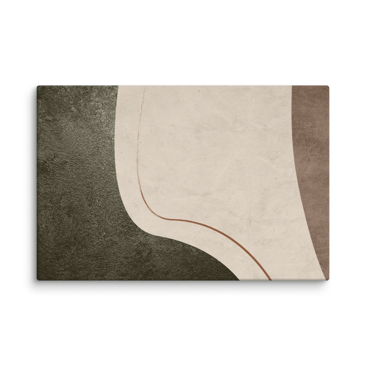 LITHIC 07 landscape canvas print, 24×36 on the wall | ACAYA Studio