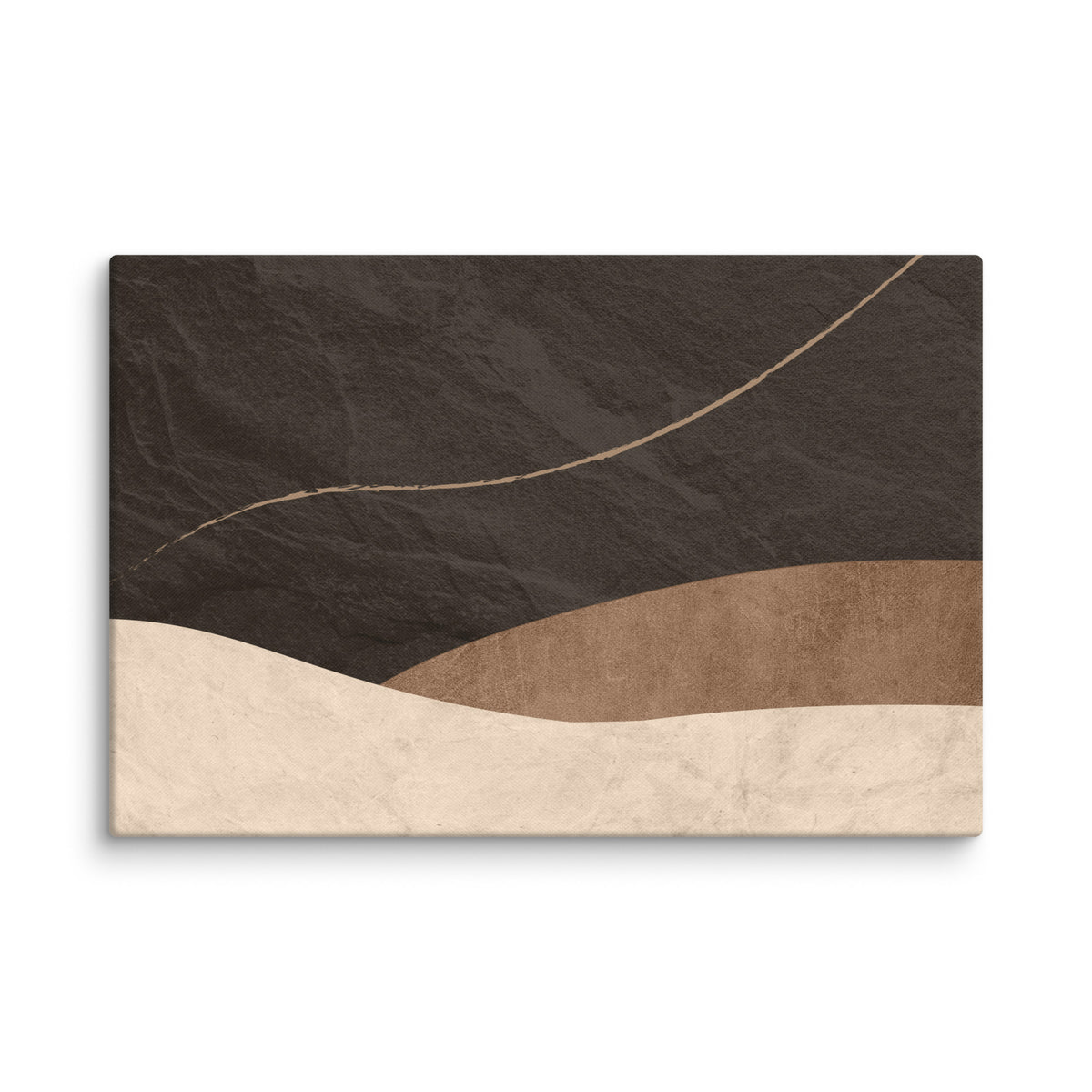 LITHIC 09 landscape canvas print, 24×36 on the wall | ACAYA Studio